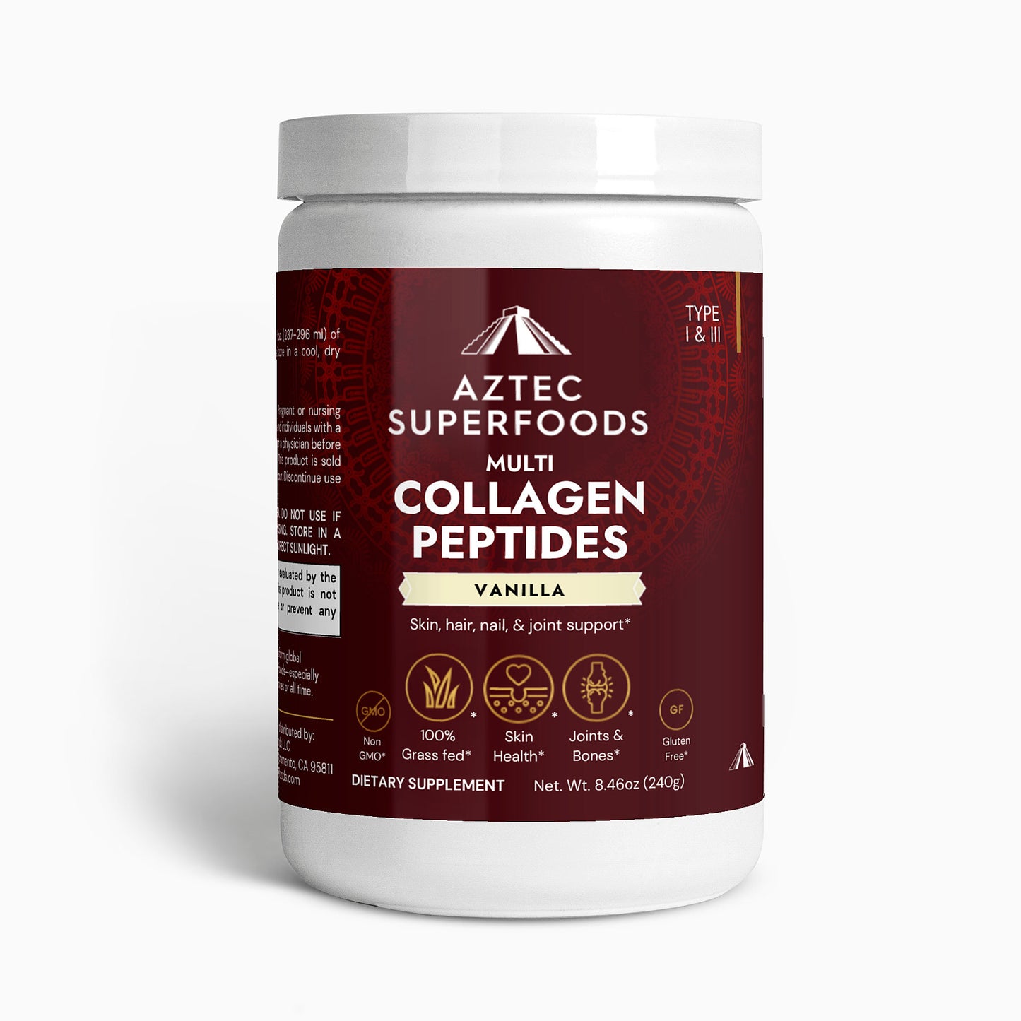 Multi Collagen Peptides (Vanilla)