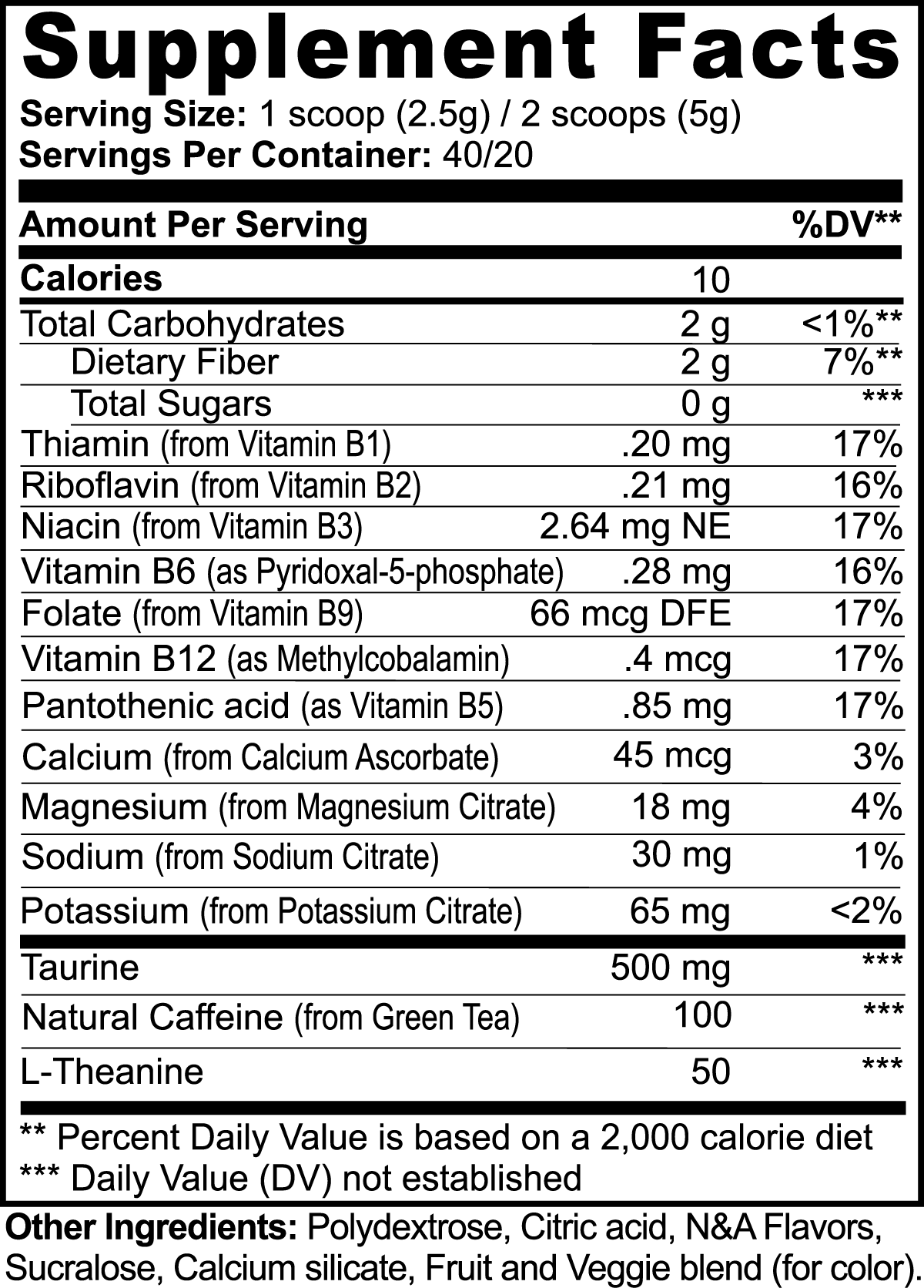 Energy Powder (Dragon Fruit)