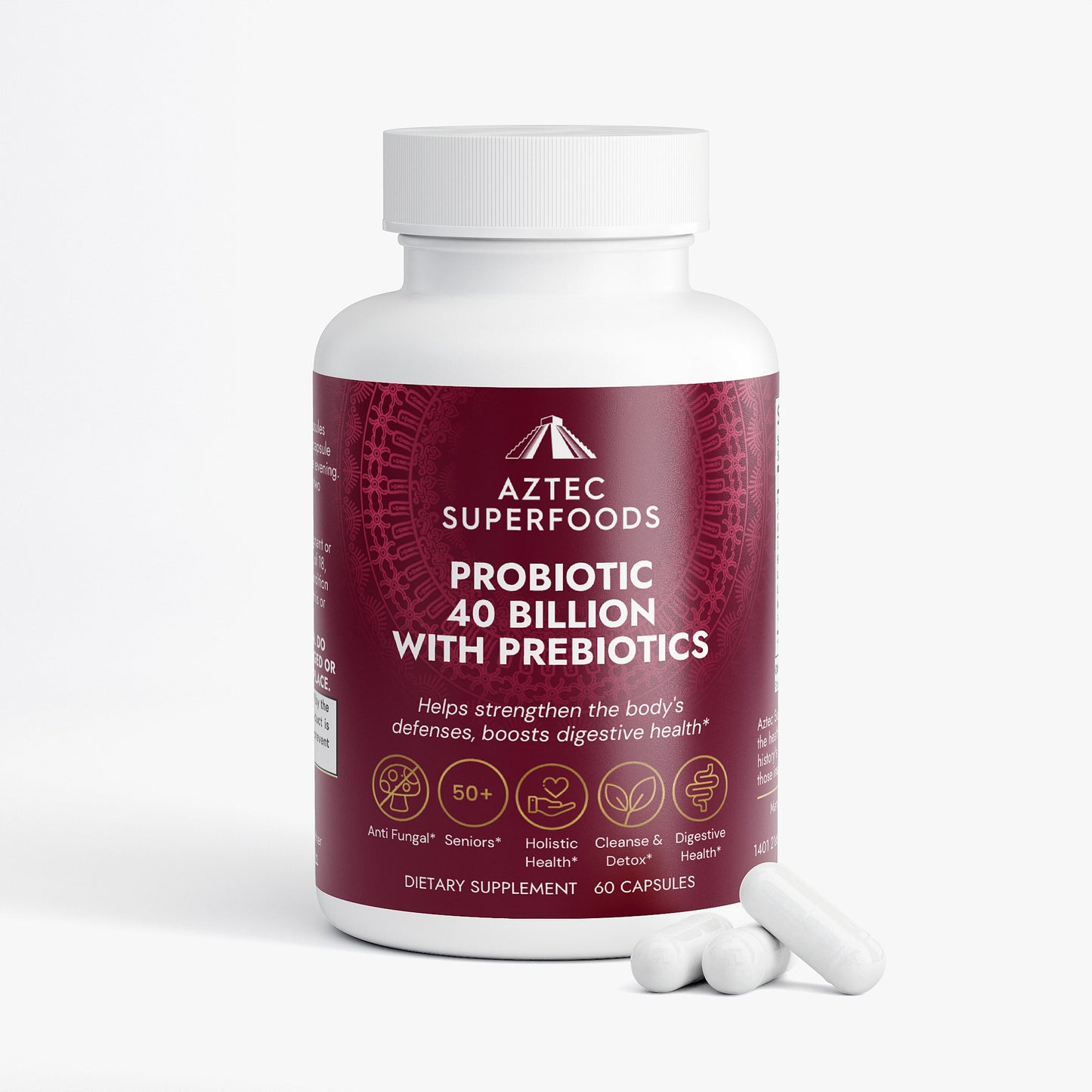 Probiotic 40 Billion with Prebiotics