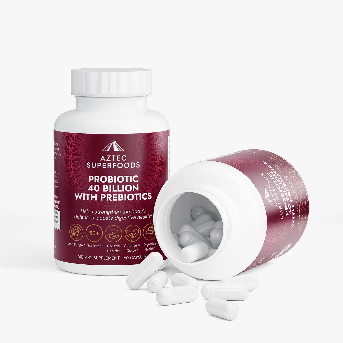 Probiotic 40 Billion with Prebiotics