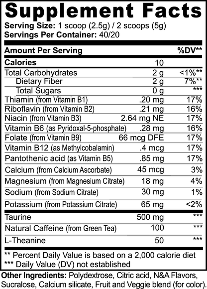 Energy Powder (Dragon Fruit)
