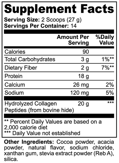 Multi Collagen Peptides (Chocolate)